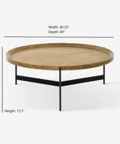 Lulu And Georgia Curved + Rounded Becca Coffee Table