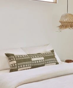 Lulu And Georgia Artful Proportions Collection Stonewalk Pillow By Élan Byrd