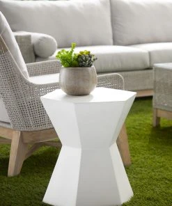 Lulu And Georgia Kai Indoor / Outdoor Side Table Outdoor Collection