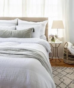 Lulu And Georgia Pom Pom At Home Bianca Pillow Mossy Greens