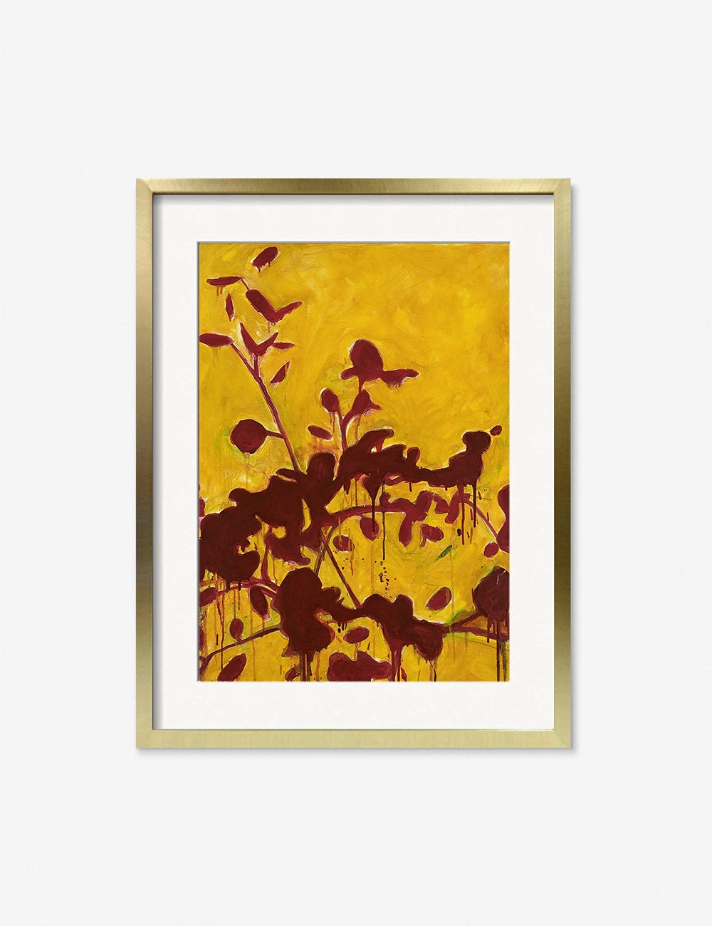 brant_gordon_floral_intricacy_gold_frame_375981cb-94b5-4795-9650-3e7ba7198b3d.jpg Lulu And Georgia 'Floral Intricacy' Print By Brant Gordon