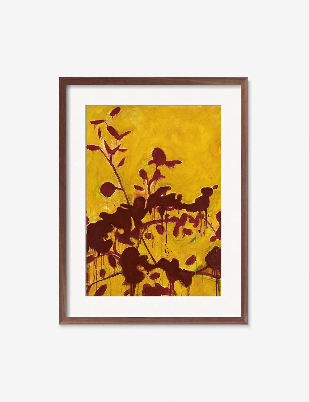 brant_gordon_floral_intricacy_walnut_b1813081-f2a5-48b4-b3d3-aed1b730453e.jpg Lulu And Georgia 'Floral Intricacy' Print By Brant Gordon