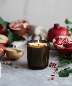 Lulu And Georgia Décor Farmhouse Pottery Vermont Wood Candle