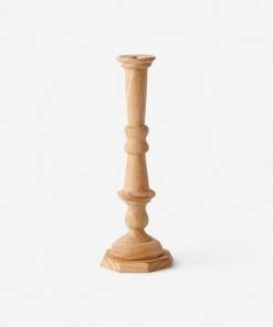 Lulu And Georgia Wooden Georgian Candlesticks