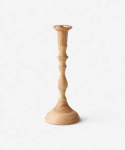 Lulu And Georgia Wooden Georgian Candlesticks