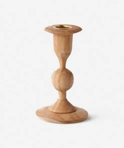 Lulu And Georgia Wooden Georgian Candlesticks
