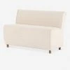 Lulu And Georgia Bouclé + Textural Fabric Lucia Dining Bench