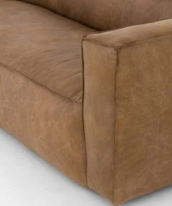 Lulu And Georgia Graham Leather Sofa