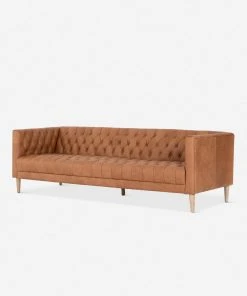 Lulu And Georgia Breanne Leather Sofa Furniture