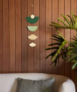 Lulu And Georgia Nina Freudenberger Collection Circle & Line Verbena Wall Hanging