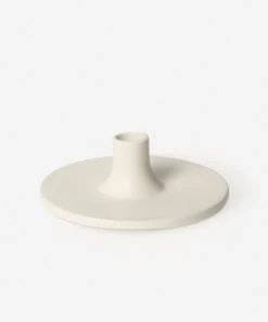 Lulu And Georgia Malene Barnett Kindred Collection Ceramic Taper Candle Holder