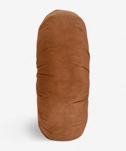 Lulu And Georgia Monroe Velvet Round Pillow Curved + Rounded