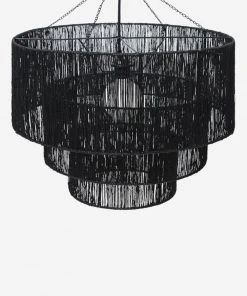 Lulu And Georgia Chavette Chandelier, Black 2 Lulu And Georgia Chavette Chandelier, Black