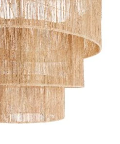 Lulu And Georgia Chavette Chandelier, Natural Outdoor Collection