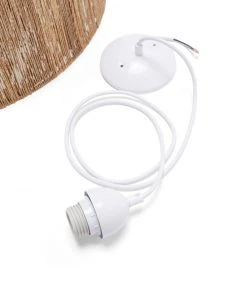 Lulu And Georgia Chavette Chandelier, Natural Outdoor Collection