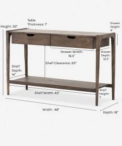 Lulu And Georgia Furniture Chaya Console Table