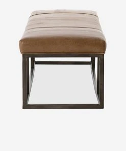 Lulu And Georgia Kabina Leather Bench Furniture