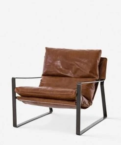 Lulu And Georgia Furniture Marlyne Leather Accent Chair