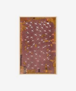 Lulu And Georgia Walls 'Crane Stencil 1' Wall Art By ZBC House