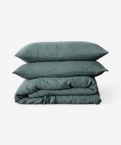 Lulu And Georgia Cultiver Linen Bedding, Duvet Set