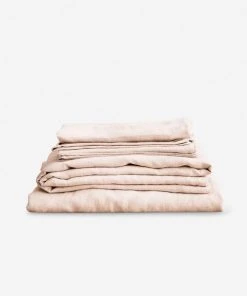 Lulu And Georgia Artful Proportions Collection Cultiver Linen Bedding, Sheet Set