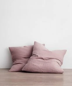 Lulu And Georgia Muted Pastels Cultiver Linen Bedding, Pillowcase (Set Of 2)