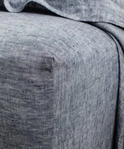 Lulu And Georgia Élan Byrd Collection Cultiver Linen Bedding, Fitted Sheet