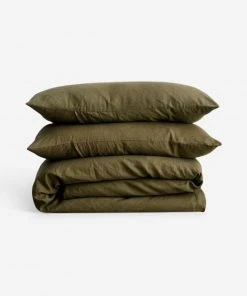 Lulu And Georgia Cultiver Linen Bedding, Duvet Set