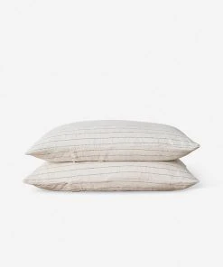 Lulu And Georgia Muted Pastels Cultiver Linen Bedding, Pillowcase (Set Of 2)