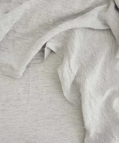 Lulu And Georgia Cultiver Linen Bedding, Flat Sheet Muted Pastels