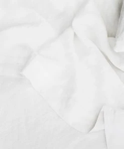 Lulu And Georgia Cultiver Linen Bedding, Flat Sheet Muted Pastels