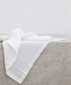 Lulu And Georgia Cultiver Linen Table Napkins (Set Of 4) Artful Proportions Collection