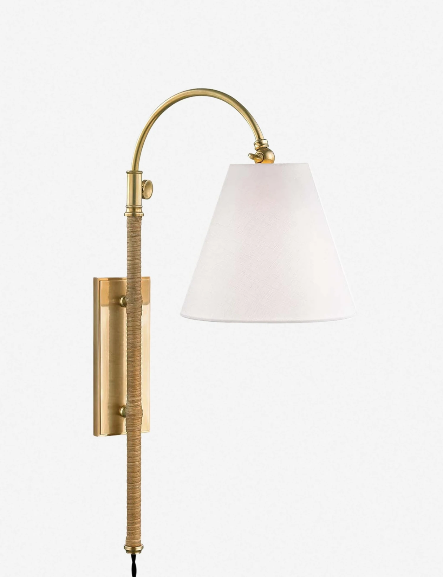 davis-sconce-aged-brass_1.jpg Lulu And Georgia Davis Sconce