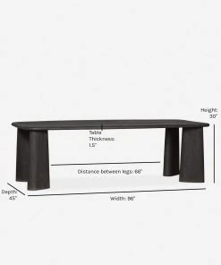 Lulu And Georgia Nera Dining Table 6 Lulu And Georgia Nera Dining Table