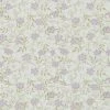 Lulu And Georgia Morris & Co. Jasmine Wallpaper, Lilac/Olive Swatch