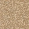 Lulu And Georgia Morris & Co. Acorn Wallpaper, Gilver/Copper Swatch