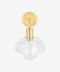 Lulu And Georgia Edrina Sconce Curved + Rounded