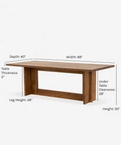 Lulu And Georgia Furniture Elexis Dining Table