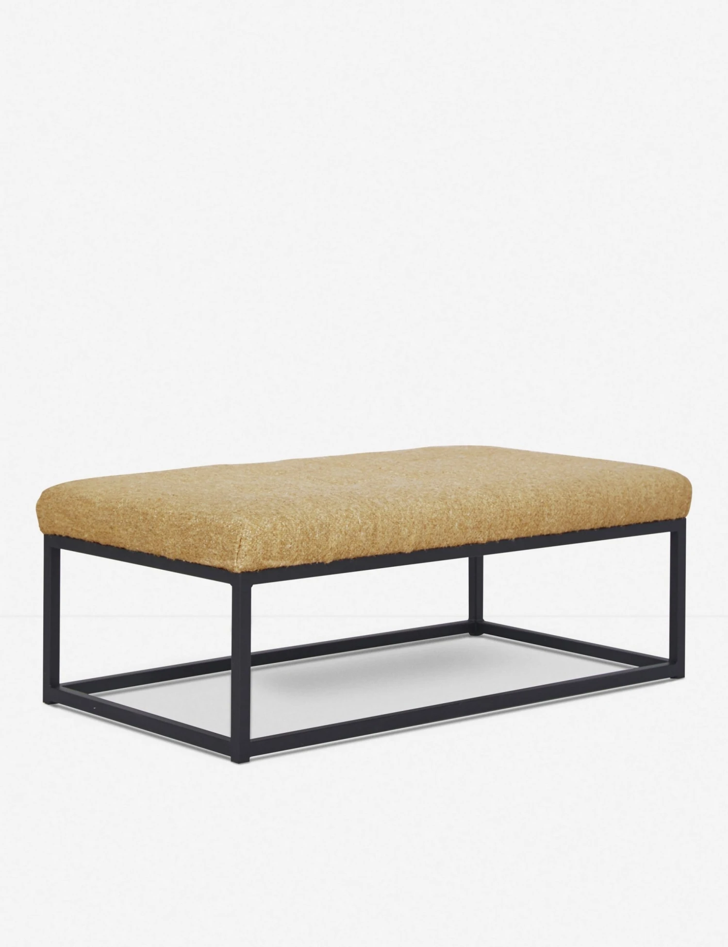 elle_rectangle_ottoman_mustard_boucle-2.jpg Lulu And Georgia Elle Ottoman
