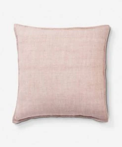 Lulu And Georgia Muted Pastels Emalita Linen Pillow