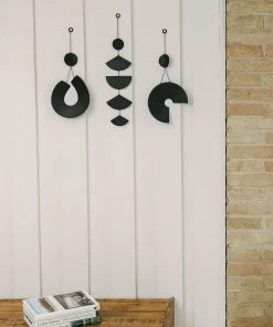 Lulu And Georgia Curved + Rounded Circle & Line Bend Wall Hanging