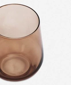 Lulu And Georgia Estelle Stemless Wine Glass, (Set Of 6) 9 Lulu And Georgia Estelle Stemless Wine Glass, (Set Of 6)