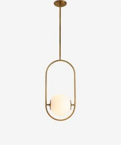Lulu And Georgia Sculptural Evangeline Pendant Light, Large