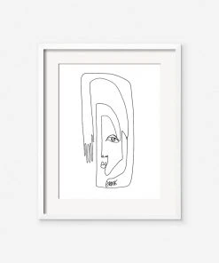 Lulu And Georgia Face + Hand' Print By Damienne Merlina Walls