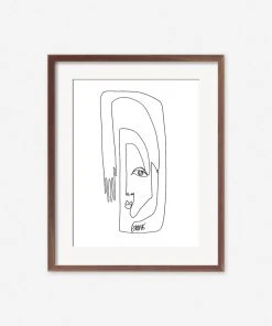 Lulu And Georgia Face + Hand' Print By Damienne Merlina Walls