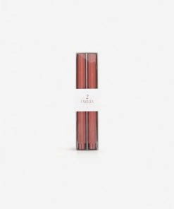 Lulu And Georgia Fancy Taper Candles 10in Set Of 2 Décor