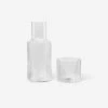 Lulu And Georgia Rian Ripple Bedside Carafe Set