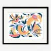 Lulu And Georgia 'Abstract Petals' Print By Fernanda Martinez Walls