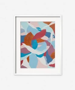 Lulu And Georgia 'Getting To Know Fear' Print By Fernanda Martinez Walls