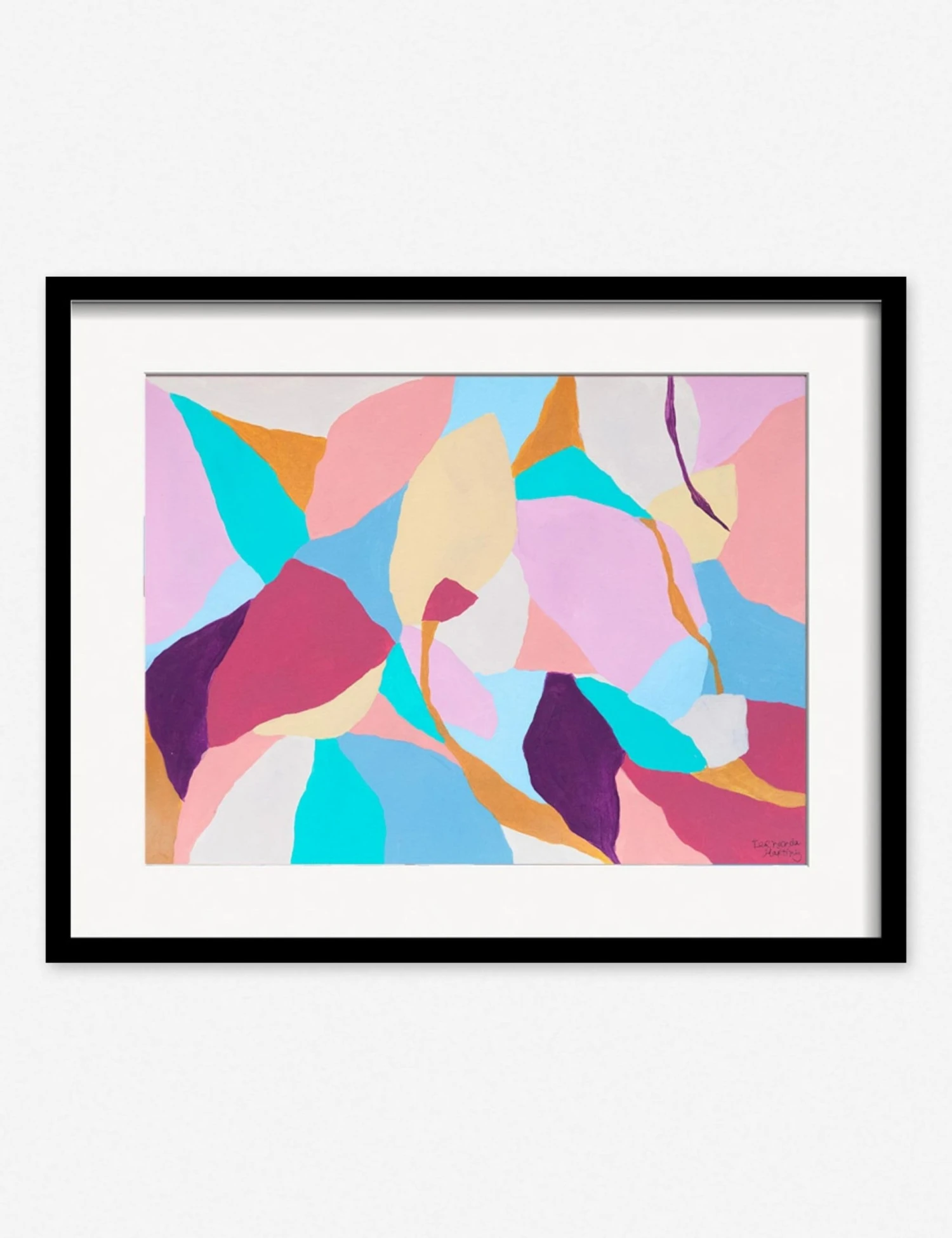 fernanda_untitled_floral_black_b6535d4d-8fc4-4513-95f1-6ccbee52caa6.jpg Lulu And Georgia 'Untitled Floral' Print By Fernanda Martinez